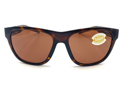 #ad Costa Del Mar Bayside Sunglasses Shiny Tortoise Copper 580Plastic