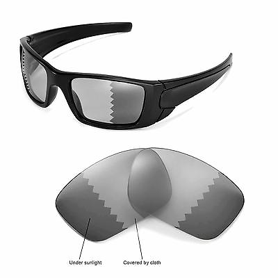 #ad New Walleva Polarized Transition Photochromic Lenses For Oakley Fuel Cell