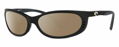#ad Costa Del Mar FATHOM Mens Oval Designer Polarized Sunglasses Black 61mm 4 Option