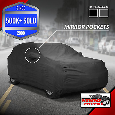 #ad 2016 2017 LAND ROVER DISCOVERY SPORT BREATHABLE CAR COVER W MIRROR POCKET GREY $92.95