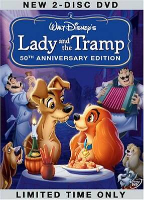 #ad Lady and the Tramp Two Disc 50th Anniversary Platinum Edition VERY GOOD $4.25