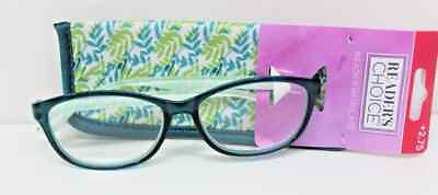 #ad Reading glasses E Z READER GWYN TEAL 1.25 1.501.75 2.002.502.75 3.25