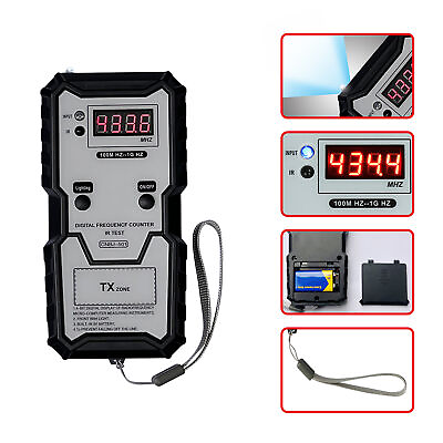 #ad Digital Key Frequency Tester Car IR Infrared Remote Key Tester 100MHz 1GHz N5M9