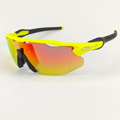 #ad #ad Oakley Sunglasses Radar EV Advancer Yellow Orange Free Immediate Shipment