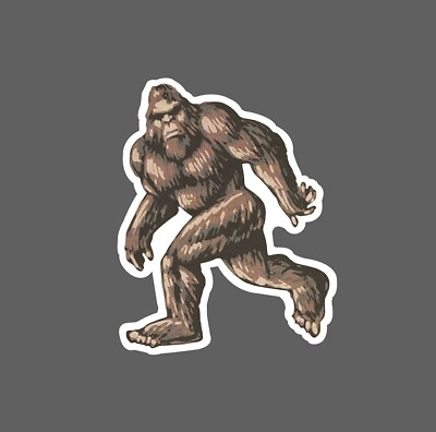 #ad Bigfoot Sticker Walking Forest Waterproof Buy Any 4 For $1.75 EACH Storewide