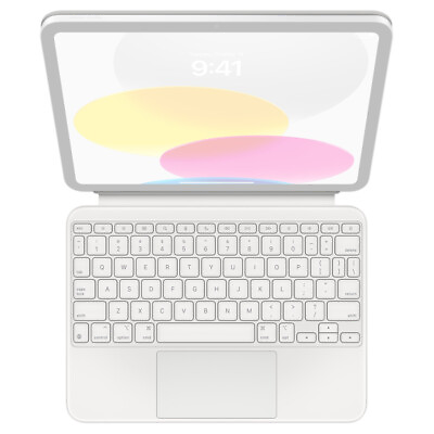 #ad Apple Magic Keyboard Folio for iPad 10th gen White MQDP3LL A Open Box
