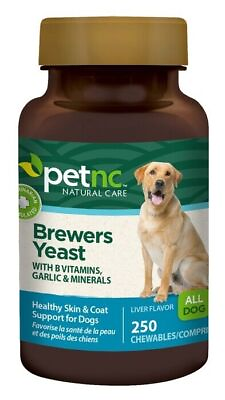 #ad PET NC Brewers Yeast 250CT CHEWABLES