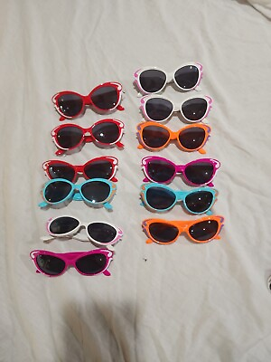#ad Lot Of 12 kids Sunglasses