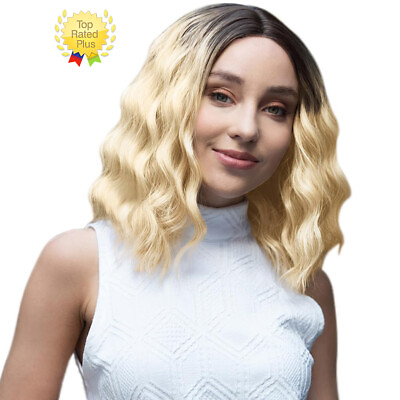 #ad 613 Curly Blonde Bob Wear and Go Glueless Wig Human Hair 13X4 HD Lace Front Wigs $65.98