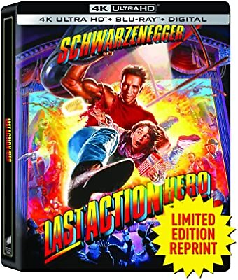 #ad New Steelbook Last Action Hero 4K Blu ray Digital