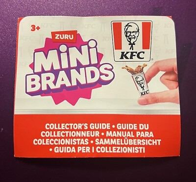 #ad NEW SET Mini Brands Kentucky Fried Chicken Series Choose What you Need KFC