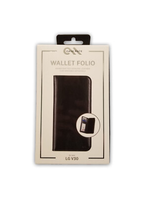#ad Case Mate Wallet Folio Case for LG V30 Black