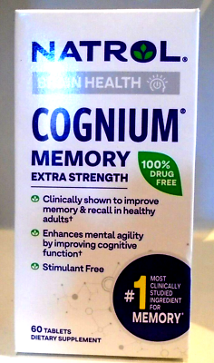 #ad Natrol Cognium Extra Strength 200mg Tablets 60 Count