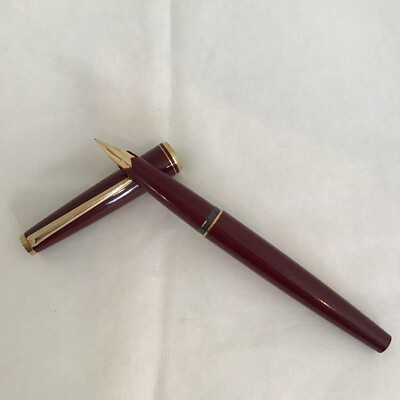 #ad Montblanc Fountain pen Classic Bordeaux 14K Gold 585 Nib