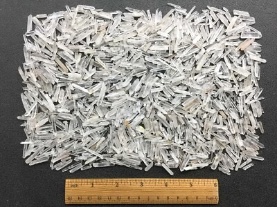 #ad 500pcs Quartz Crystal Collection 1 2 LB Natural Clear Point EXTRA SMALL Crystal