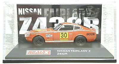 #ad 1 72 Real X NISSAN DATSUN FAIRLADY Z Z432R #30 ORANGE SCCN diecast car model
