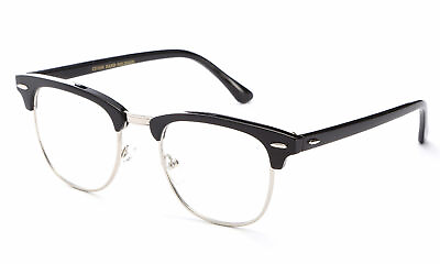#ad Interview Smart Clear Lens Glasses Fake Vintage Nerd Geek Retro Hipster UV 100%