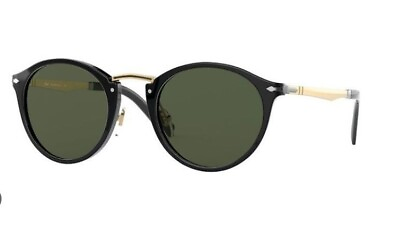 #ad PERSOL men#x27;s sunglasses case box BLACK 3248S 95 31 49 mm