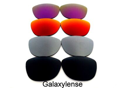 #ad Galaxy Replacement Lenses For Oakley Frogskins Blackamp;Grayamp;Redamp;Purple 4PAIRS