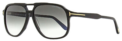 #ad Tom Ford Navigator Sunglasses TF753 Raoul 01B Black 62mm FT0753
