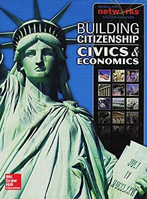 #ad BUILDING CITIZENSHIP: CIVICS AND ECONOMICS STUDENT By Mcgraw Hill Hardcover