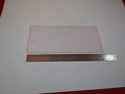 #ad FOR PARTS OPTICAL COATED GLASS PLATE some blemishes OPTICS AS IS #91 101