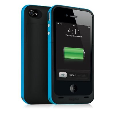 #ad Mophie Juice Pack Plus Case and Rechargeable Battery for iPhone 4 amp; 4S Bundle4