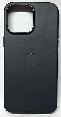 #ad Apple iPhone 14 Pro Max Leather Case with MagSafe Midnight