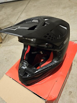 #ad Alpinestars Supertech S M10 Carbon MX Offroad Helmet Carbon Black Size M