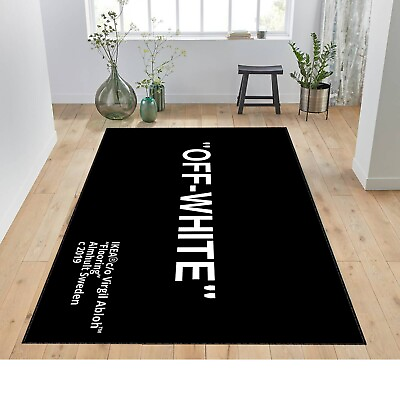 #ad Off White Rug Off White Decor Rug Street Fashion Rug Popular Carpet Best Rug