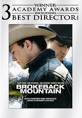 #ad Brokeback Mountain DVD 2006 Full Frame **DISC ONLY**SHIPS FREE