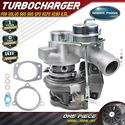 #ad Turbo Turbocharger for Volvo S60 03 09 V70 XC90 04 07 S80 XC70 L5 2.5L TD04L 14T