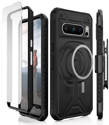 #ad CaseBorne Magnetic Case for Google Pixel 8 Pro with Lens Protection amp; Holster