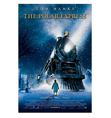 #ad The Polar Express Movie Poster 24quot; x 36quot;