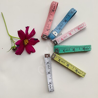 #ad 60quot; 150cm Soft Body Measuring Ruler Sewing Cloth Tailor Tape Measure US Seller