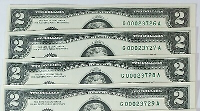#ad #ad 1 Two Dollar 000 $2 Low Serial Number Bill 2017A Series 000 Lucky #7 Chicago