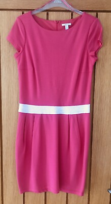 #ad New amp; Unworn Esprit Women#x27;s Pink Smart Dress. Size Small