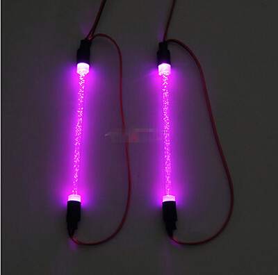 #ad 1 Pair RC 1 10 CAR TRUCK BUGGY chassis body LED TUBE STRIP LIGHT COOL LOOK