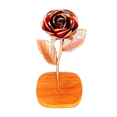 #ad Copper Rose Copper Anniversary Flower Gift for 7th Wedding Anniversary Copp... $146.88