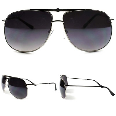 #ad Classic Stylish Hot Mens Womens Silver Frame Fashion Best Aviation Sunglasses