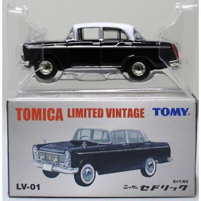 #ad Used Tomica Limited Lv 01C Nissan Cedric Black White Roof 240001022912
