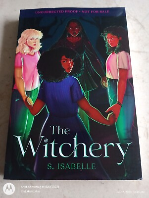 #ad 2022 SCHOLASTIC THE WITCHERY S.ISABELLE PAPERBACK ARC UNCORRECTED PROOF BOOK