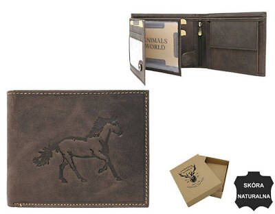 #ad Large men#x27;s nubuck leather wallet Always Wild