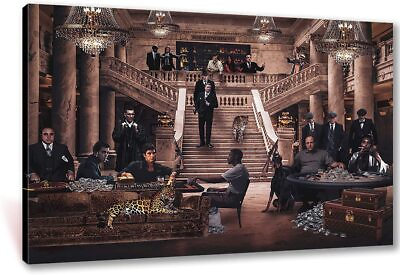 #ad Gangsters Paradise Schilderij Gangsters Movie Canvas Poster Wall Art Print Decor