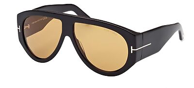 #ad Tom Ford FT1044 01E Men#x27;s Aviator Sunglasses Brown