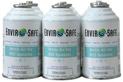 #ad Envirosafe Arctic Air for R22 AC Support 6 4 oz cans
