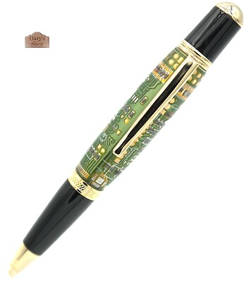#ad Sierra Vista Pen Upgrade Gold with Computer Circuit Board Body An Awesome Pen