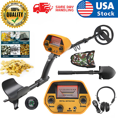 #ad Underground Metal Detector Gold Digger Sensitive Hunters Waterproof Search Coil