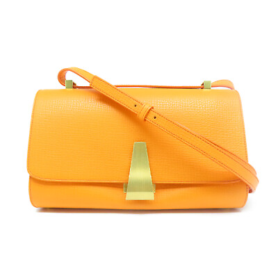 #ad BOTTEGA VENETA BV GHW Shoulder Bag Calfskin Leather Orange $850.00