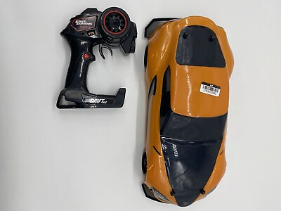 #ad Orange remote control Toyota Supra by Jada Toys PRE OWNED